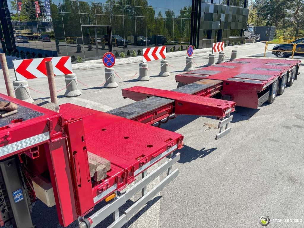 HRD Semitrailer Low Loader NRD NTS 3 Axle Tieflader - Semi-remorque surbaissé: photos 3 HRD Semitrailer Low Loader NRD NTS 3 Axle Tieflader - Semi-remorque surbaissé: photos 3