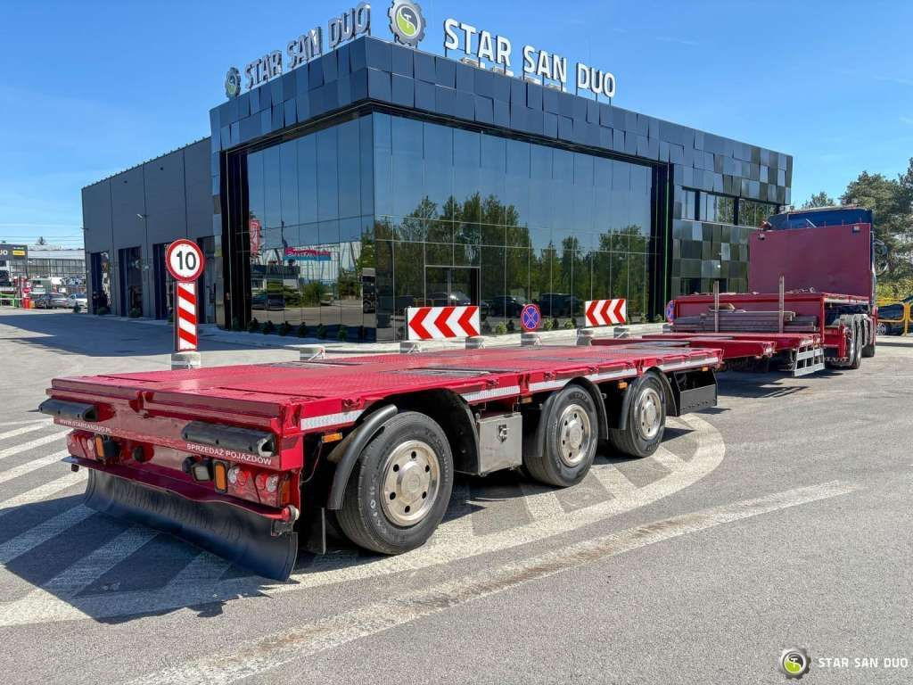 Crédit-bail  HRD Semitrailer Low Loader NRD NTS 3 Axle Tieflader HRD Semitrailer Low Loader NRD NTS 3 Axle Tieflader: photos 24