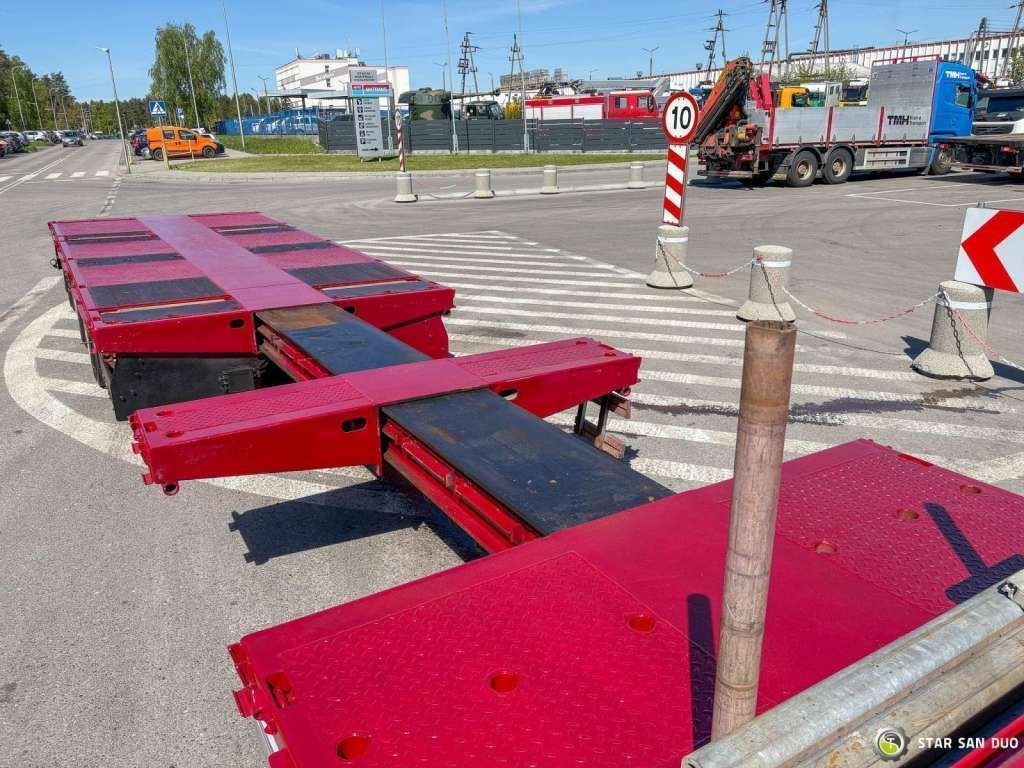 Crédit-bail  HRD Semitrailer Low Loader NRD NTS 3 Axle Tieflader HRD Semitrailer Low Loader NRD NTS 3 Axle Tieflader: photos 26