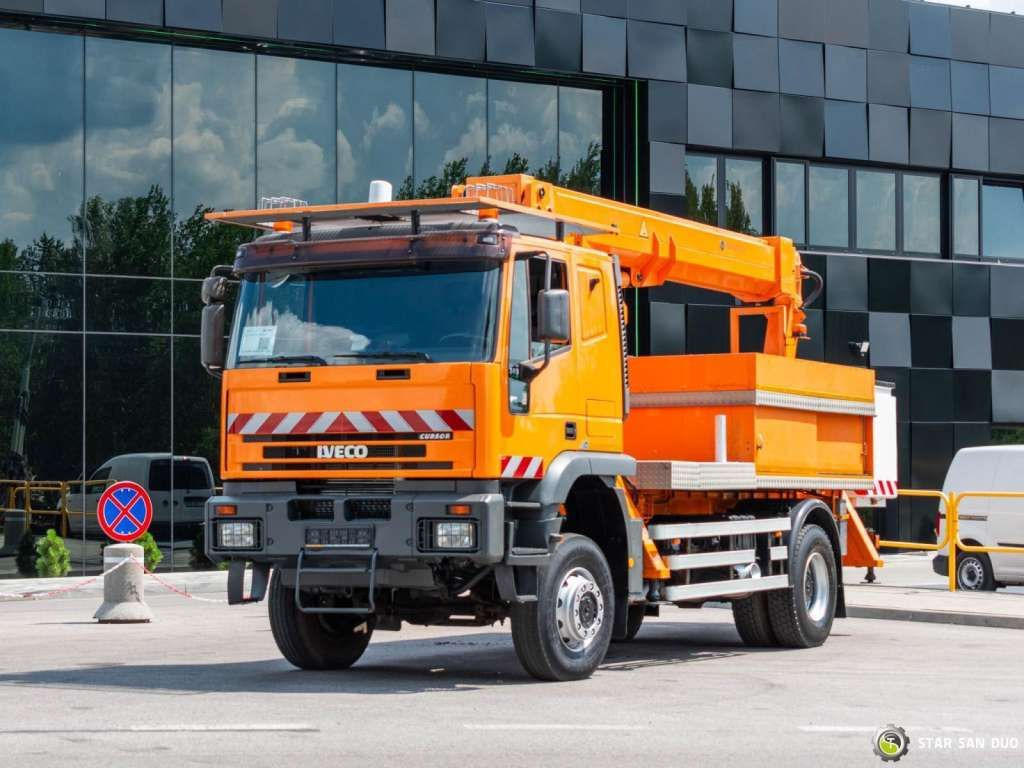 Iveco CURSOR 240 4x4 RUTHMANN T225 22,5 Meters Lift - Camion avec nacelle: photos 2 Iveco CURSOR 240 4x4 RUTHMANN T225 22,5 Meters Lift - Camion avec nacelle: photos 2