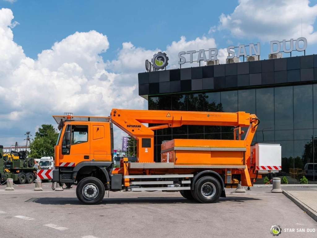 Iveco CURSOR 240 4x4 RUTHMANN T225 22,5 Meters Lift - Camion avec nacelle: photos 4 Iveco CURSOR 240 4x4 RUTHMANN T225 22,5 Meters Lift - Camion avec nacelle: photos 4