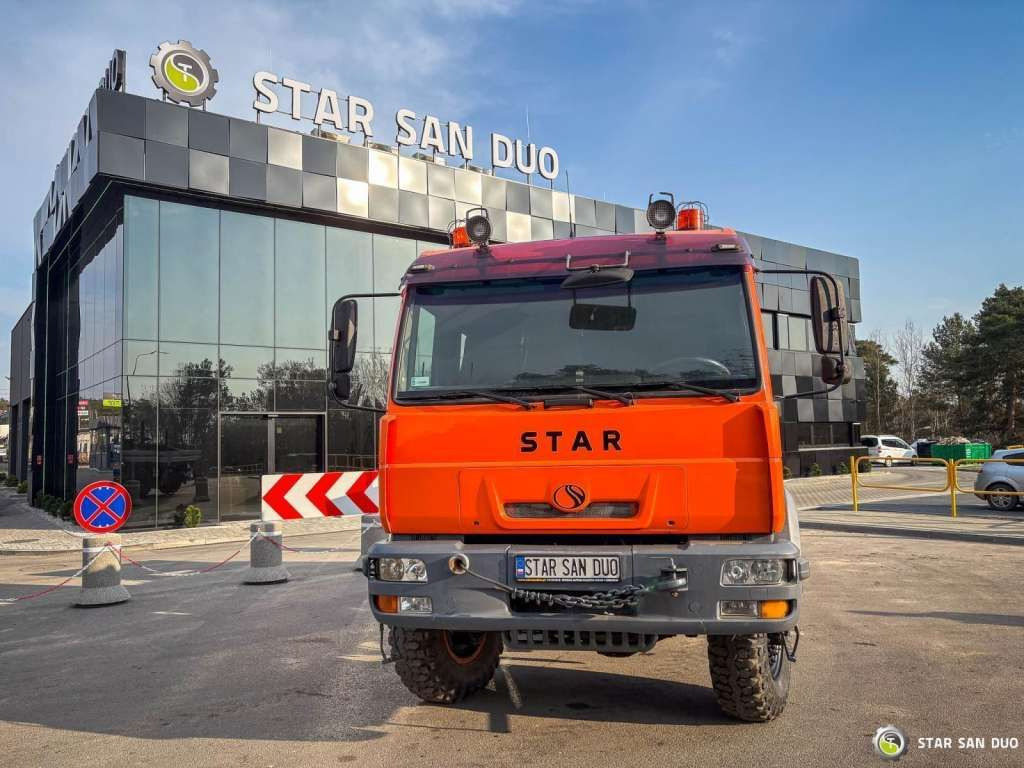 MAN STAR 266 MAN 6x6 PALFINGER PK 18001 Crane Kran - Camion grue: photos 5 MAN STAR 266 MAN 6x6 PALFINGER PK 18001 Crane Kran - Camion grue: photos 5