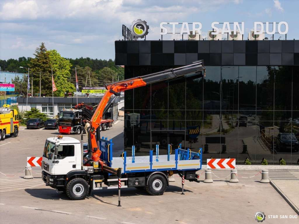 MAN TGM 18 250 4x4 PALFINGER PK 27001 HDS Crane Kra - Camion benne: photos 3 MAN TGM 18 250 4x4 PALFINGER PK 27001 HDS Crane Kra - Camion benne: photos 3
