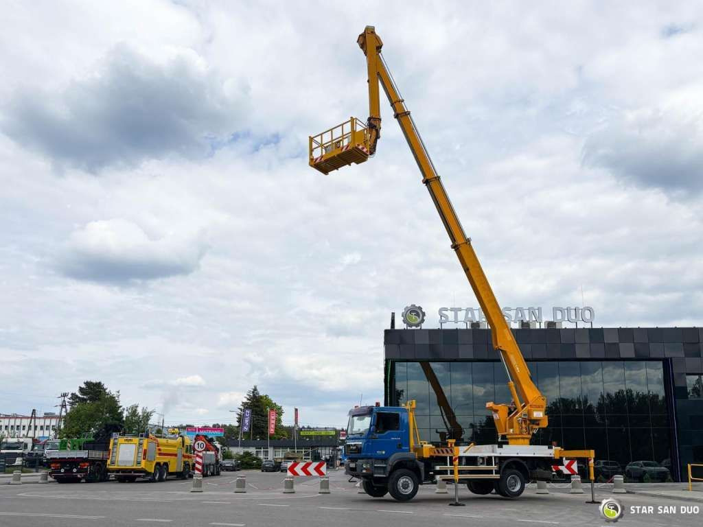 MAN TGM 18.330 4x4 MULTITEL J335 Truck Mounted Lift - Camion avec nacelle: photos 5 MAN TGM 18.330 4x4 MULTITEL J335 Truck Mounted Lift - Camion avec nacelle: photos 5