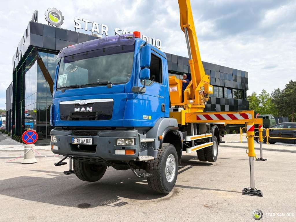 MAN TGM 18.330 4x4 MULTITEL J335 Truck Mounted Lift - Camion avec nacelle: photos 3 MAN TGM 18.330 4x4 MULTITEL J335 Truck Mounted Lift - Camion avec nacelle: photos 3