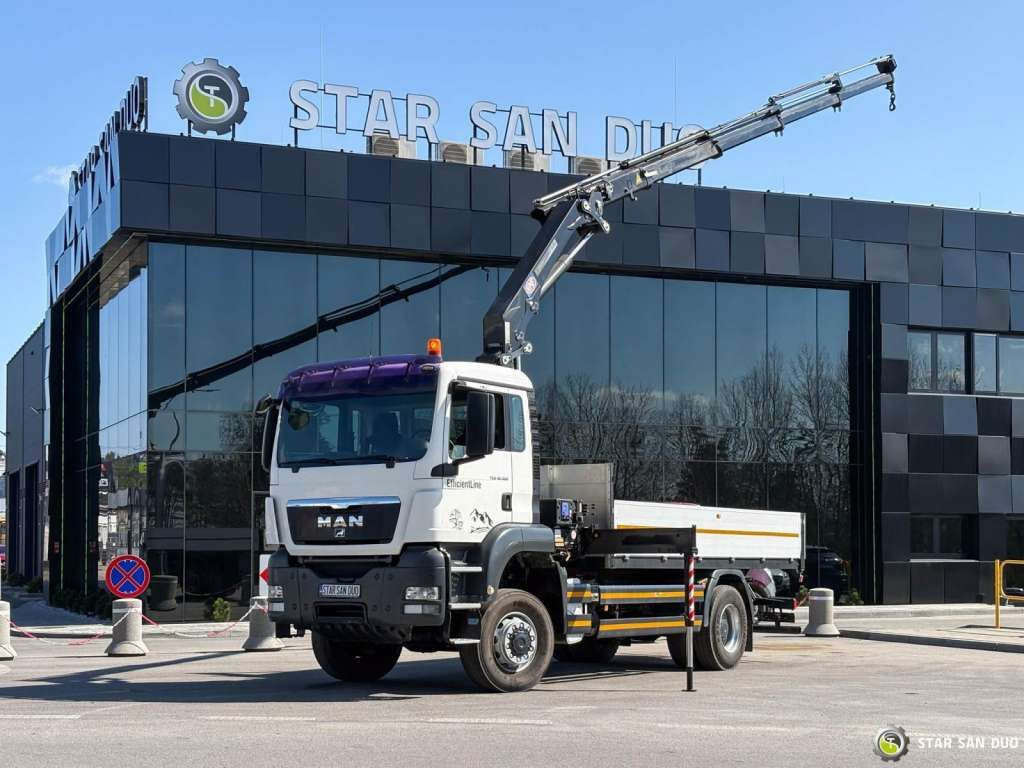 MAN TGS 18.360 4x4 HMF 1720 K4 Crane KRAN - Camion grue: photos 1 MAN TGS 18.360 4x4 HMF 1720 K4 Crane KRAN - Camion grue: photos 1
