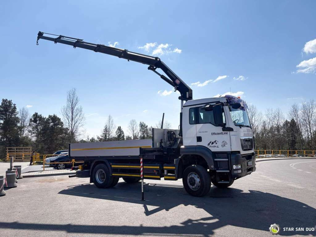 MAN TGS 18.360 4x4 HMF 1720 K4 Crane KRAN - Camion grue: photos 2 MAN TGS 18.360 4x4 HMF 1720 K4 Crane KRAN - Camion grue: photos 2