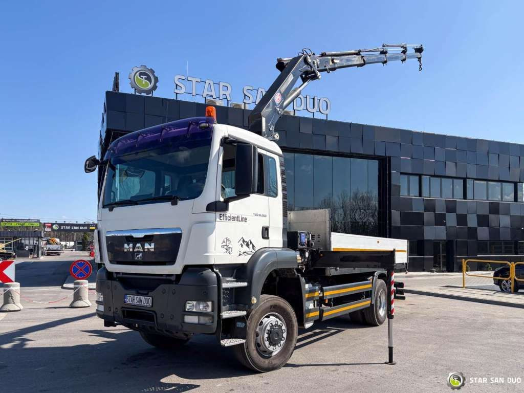 MAN TGS 18.360 4x4 HMF 1720 K4 Crane KRAN - Camion grue: photos 3 MAN TGS 18.360 4x4 HMF 1720 K4 Crane KRAN - Camion grue: photos 3