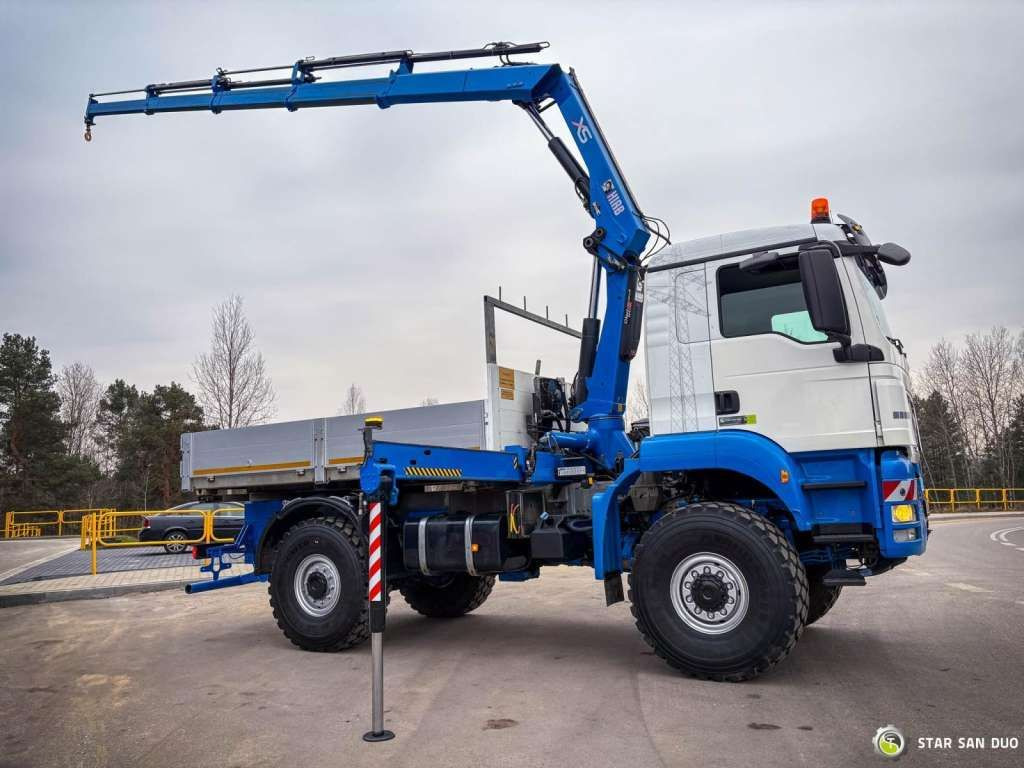 MAN TGS 18.440 4x4 HIAB 166 E-4 CRANE KRAN MAN TGS 18.440 4x4 HIAB 166 E-4 CRANE KRAN - Camion grue, Camion plateau: photos 2 MAN TGS 18.440 4x4 HIAB 166 E-4 CRANE KRAN MAN TGS 18.440 4x4 HIAB 166 E-4 CRANE KRAN - Camion grue, Camion plateau: photos 2