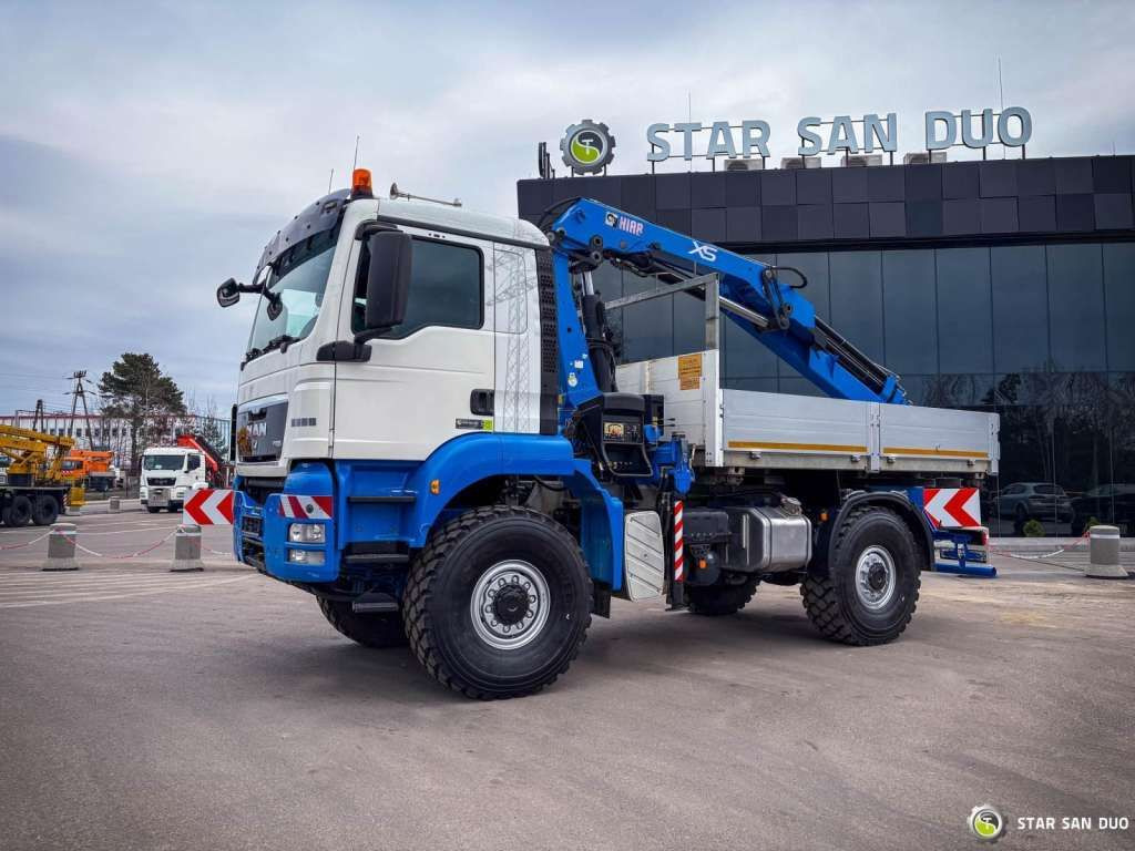 MAN TGS 18.440 4x4 HIAB 166 E-4 CRANE KRAN MAN TGS 18.440 4x4 HIAB 166 E-4 CRANE KRAN - Camion grue, Camion plateau: photos 4 MAN TGS 18.440 4x4 HIAB 166 E-4 CRANE KRAN MAN TGS 18.440 4x4 HIAB 166 E-4 CRANE KRAN - Camion grue, Camion plateau: photos 4