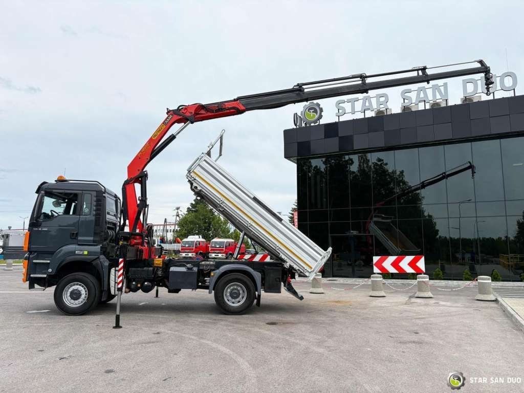MAN TGS 18.480 PALFINGER PK 16502 HDS Crane,Kipper MAN TGS 18.480 PALFINGER PK 16502 HDS Crane,Kipper - Camion benne: photos 3 MAN TGS 18.480 PALFINGER PK 16502 HDS Crane,Kipper MAN TGS 18.480 PALFINGER PK 16502 HDS Crane,Kipper - Camion benne: photos 3
