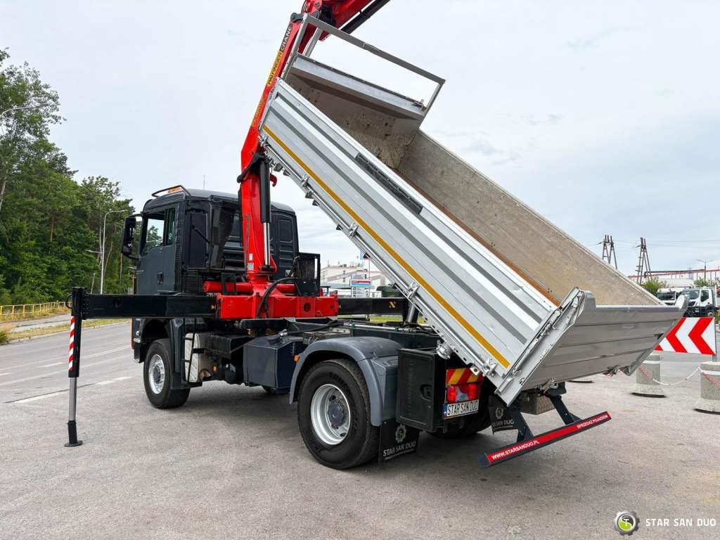 MAN TGS 18.480 PALFINGER PK 16502 HDS Crane,Kipper - Camion grue: photos 5 MAN TGS 18.480 PALFINGER PK 16502 HDS Crane,Kipper - Camion grue: photos 5