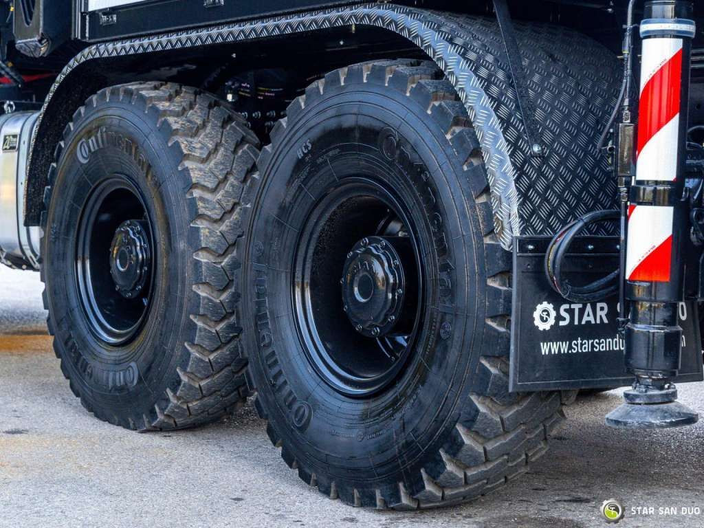 Camion grue MAN  TGS 26.420 6x6 HMF 3000 K6 Fly Jib Crane Basket: photos 25