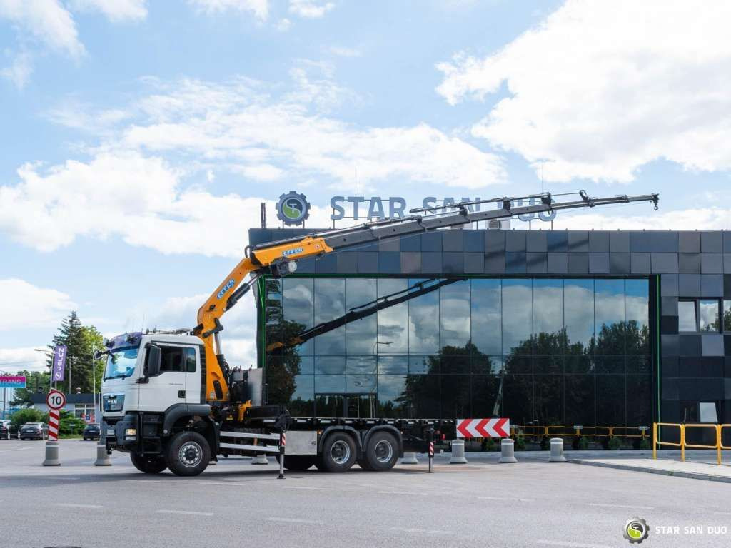 MAN TGS 33.400 6x6 BL EFFER 315/8S HDS Crane 2019 - Camion grue: photos 3 MAN TGS 33.400 6x6 BL EFFER 315/8S HDS Crane 2019 - Camion grue: photos 3