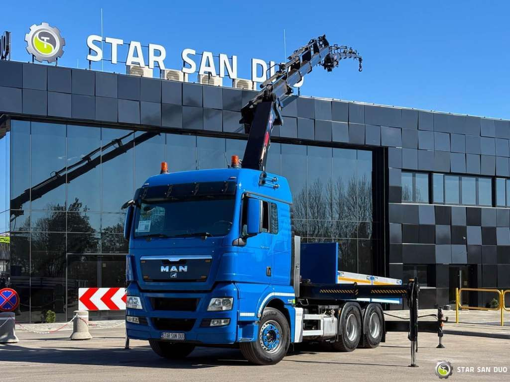 MAN TGS 33.480 6x4 HIAB 377E-5 HIPRO Crane - Camion grue: photos 4 MAN TGS 33.480 6x4 HIAB 377E-5 HIPRO Crane - Camion grue: photos 4