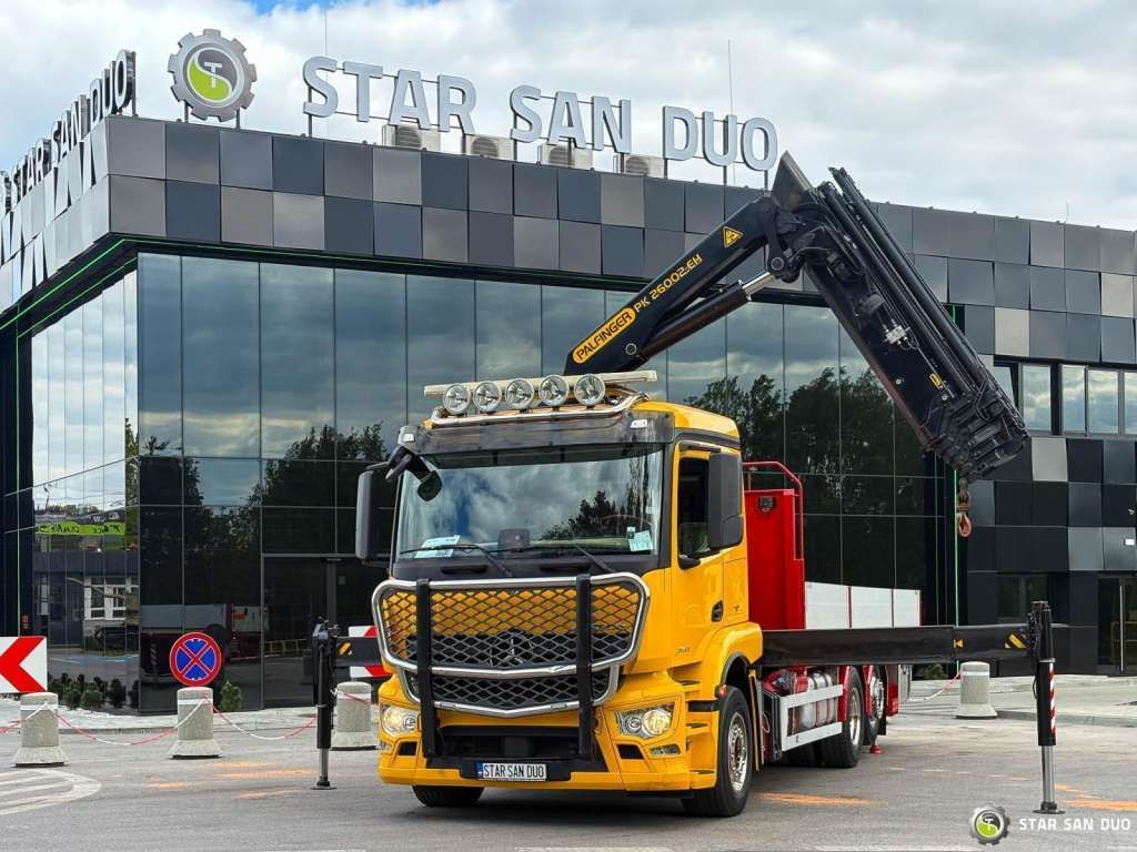 Mercedes-Benz ACTROS 2543 6x2 PalfingerPK 26002 EH Crane - Camion grue: photos 2 Mercedes-Benz ACTROS 2543 6x2 PalfingerPK 26002 EH Crane - Camion grue: photos 2