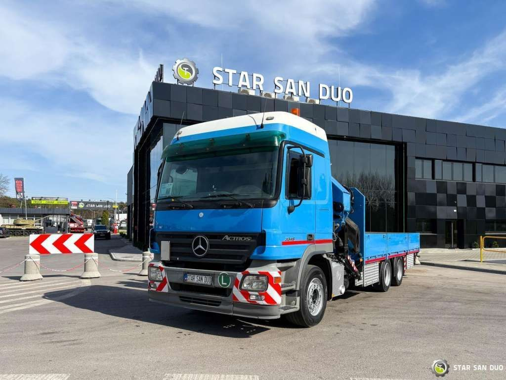 Mercedes-Benz ACTROS 2646L 6x4 PALFINGER 36002 Euro 5 Winch - Camion grue: photos 5 Mercedes-Benz ACTROS 2646L 6x4 PALFINGER 36002 Euro 5 Winch - Camion grue: photos 5
