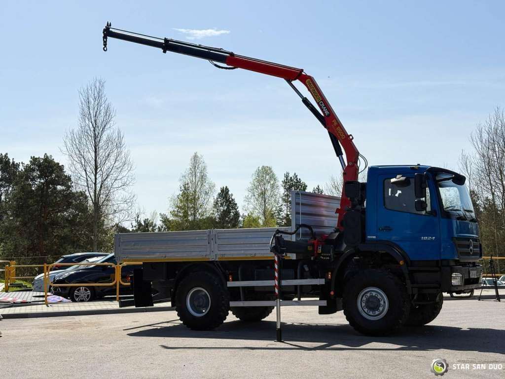 Mercedes-Benz AXOR 1824 4x4 PALFINGER PK 8500 Crane Kran - Camion grue: photos 4 Mercedes-Benz AXOR 1824 4x4 PALFINGER PK 8500 Crane Kran - Camion grue: photos 4