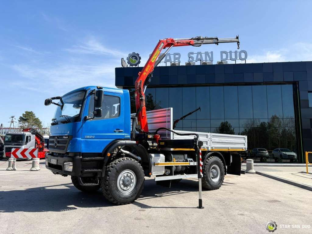 Mercedes-Benz AXOR 1824 4x4 PALFINGER PK 8500 Crane Kran - Camion grue: photos 3 Mercedes-Benz AXOR 1824 4x4 PALFINGER PK 8500 Crane Kran - Camion grue: photos 3