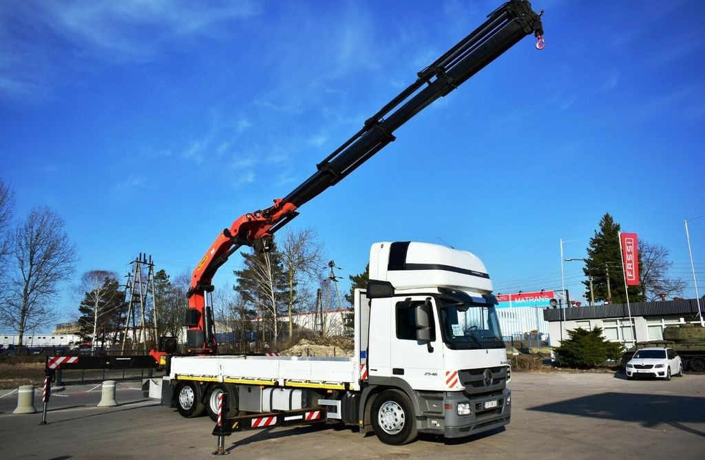 Mercedes-Benz Actros 2546 6x2 Palfinger PK 53002 Crane Kran - Camion grue, Camion plateau: photos 1 Mercedes-Benz Actros 2546 6x2 Palfinger PK 53002 Crane Kran - Camion grue, Camion plateau: photos 1