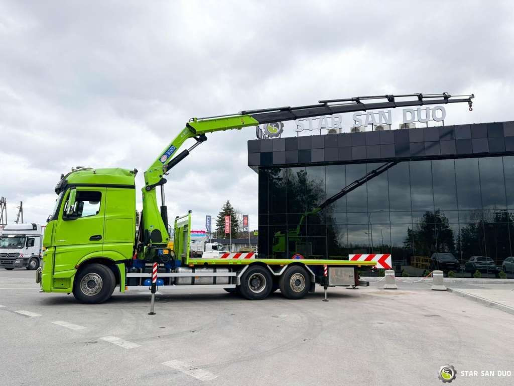 Mercedes-Benz Actros 6x2 HMF 3220 K7 Crane Mercedes-Benz Actros 6x2 HMF 3220 K7 Crane - Camion grue, Camion plateau: photos 3 Mercedes-Benz Actros 6x2 HMF 3220 K7 Crane Mercedes-Benz Actros 6x2 HMF 3220 K7 Crane - Camion grue, Camion plateau: photos 3