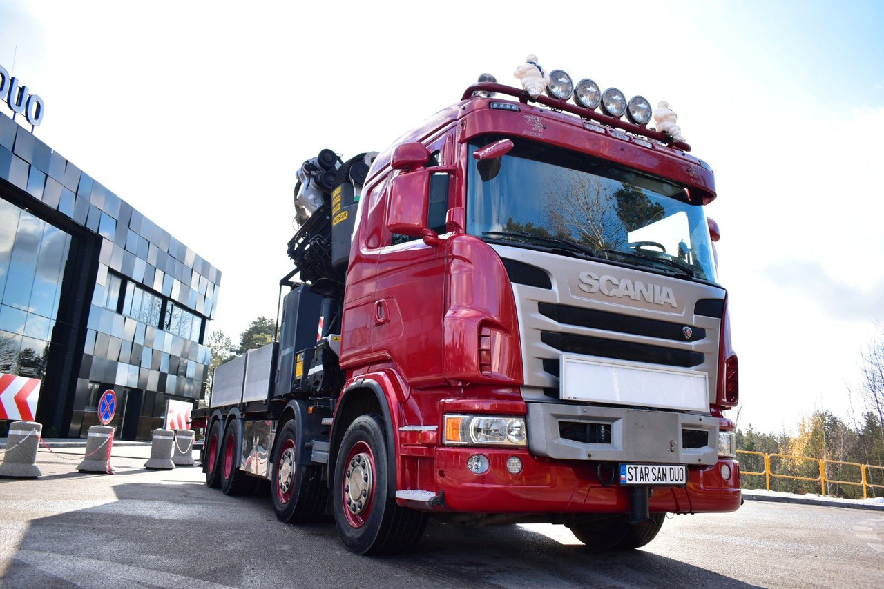 Scania G 480 8x4 PALFINGER PK 78002 SH CRANE KRAN - Camion grue: photos 3 Scania G 480 8x4 PALFINGER PK 78002 SH CRANE KRAN - Camion grue: photos 3