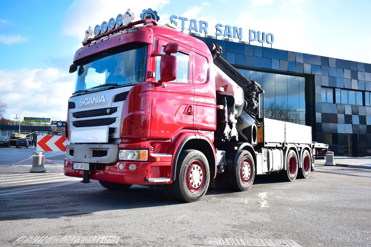 Scania G 480 8x4 PALFINGER PK 78002 SH CRANE KRAN - Camion grue: photos 4 Scania G 480 8x4 PALFINGER PK 78002 SH CRANE KRAN - Camion grue: photos 4