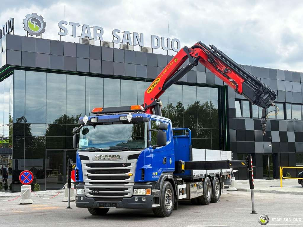 Scania G440 6x2 PALFINGER PK 34002SH Crane Kran - Camion grue: photos 2 Scania G440 6x2 PALFINGER PK 34002SH Crane Kran - Camion grue: photos 2