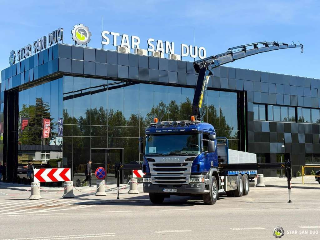 Scania P410 6x2 Palfinger PK 26002 EH Crane - Camion grue: photos 1 Scania P410 6x2 Palfinger PK 26002 EH Crane - Camion grue: photos 1