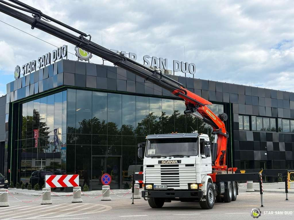Scania R143 HL 6x2 PALFINGER PK44002 Crane Kran - Camion grue: photos 3 Scania R143 HL 6x2 PALFINGER PK44002 Crane Kran - Camion grue: photos 3