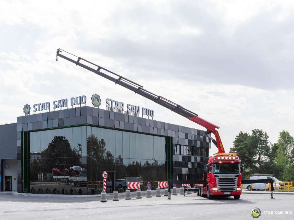 Scania R450 8x4 Palfinger PK 65002 SH HDS Crane - Camion grue: photos 3 Scania R450 8x4 Palfinger PK 65002 SH HDS Crane - Camion grue: photos 3