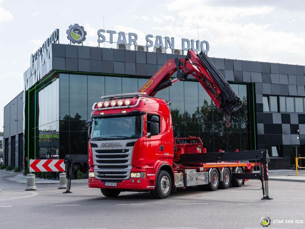 Scania R450 8x4 Palfinger PK 65002 SH HDS Crane - Camion grue: photos 5 Scania R450 8x4 Palfinger PK 65002 SH HDS Crane - Camion grue: photos 5