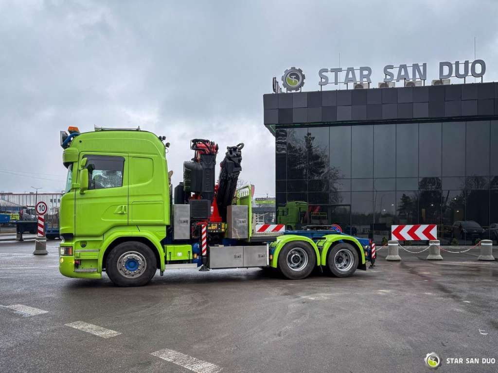 Scania R520 6x2 Fassi F485 Crane Kran Winch Euro 6 Scania R520 6x2 Fassi F485 Crane Kran Winch Euro 6 - Camion grue, Tracteur routier: photos 2 Scania R520 6x2 Fassi F485 Crane Kran Winch Euro 6 Scania R520 6x2 Fassi F485 Crane Kran Winch Euro 6 - Camion grue, Tracteur routier: photos 2