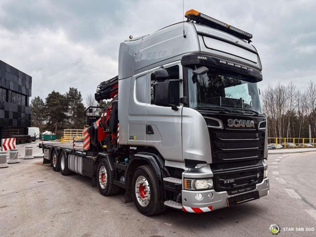 Scania R730 8x2 Fassi F990 Fly Jib 30m Crane Euro 6 - Camion grue: photos 3 Scania R730 8x2 Fassi F990 Fly Jib 30m Crane Euro 6 - Camion grue: photos 3
