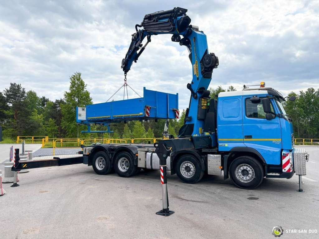 Volvo FH 500 8x4 Palfinger PK 92002 SH Fly Jib Winch - Tracteur routier: photos 4 Volvo FH 500 8x4 Palfinger PK 92002 SH Fly Jib Winch - Tracteur routier: photos 4