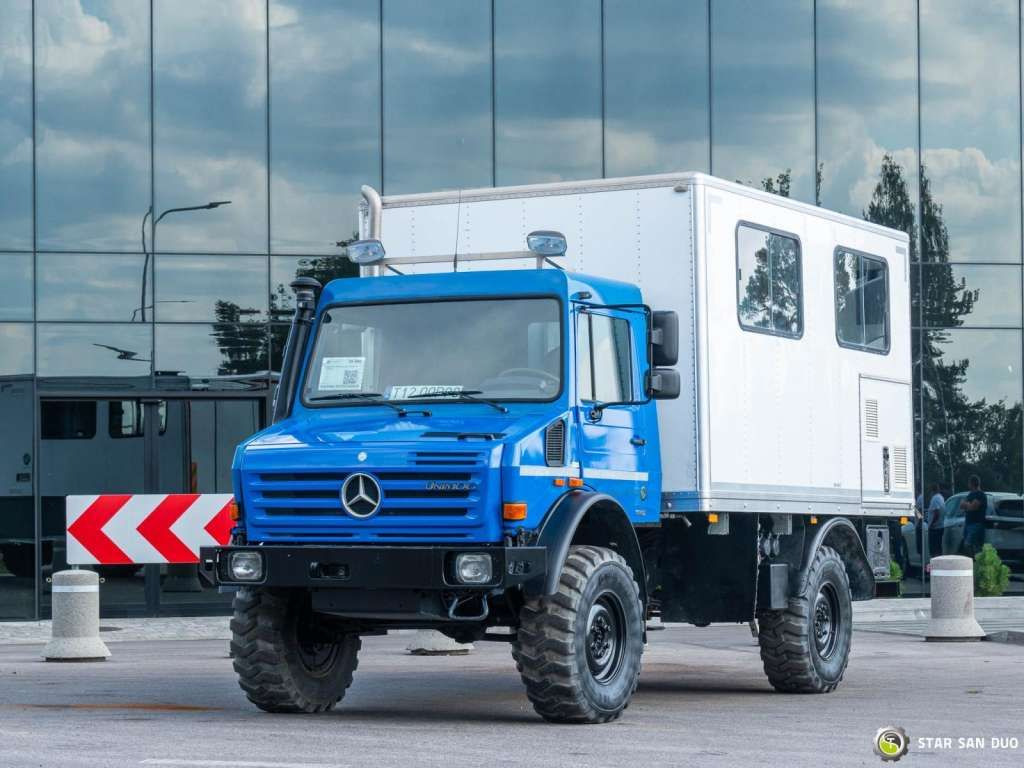 Unimog Mercedes-Benz Unimog U 4000 4x4 Camper Expeditio - Châssis cabine: photos 4 Unimog Mercedes-Benz Unimog U 4000 4x4 Camper Expeditio - Châssis cabine: photos 4