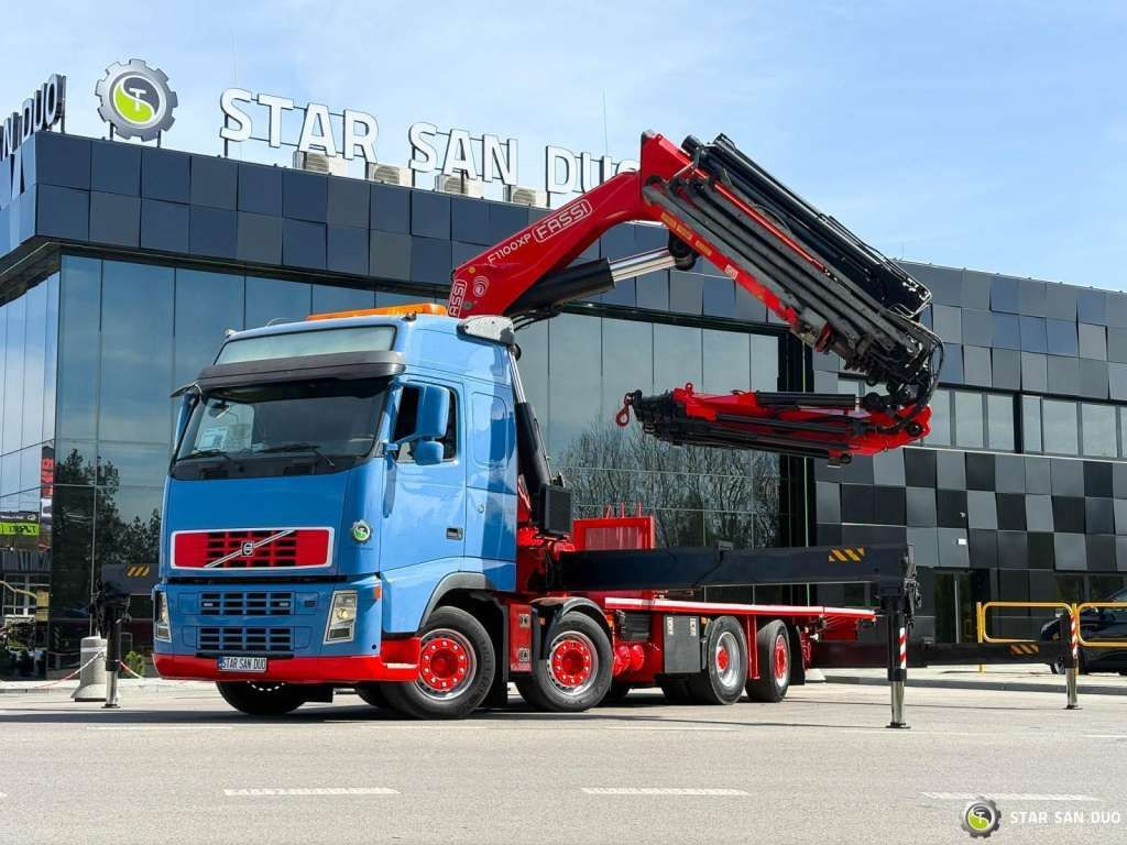 Volvo FH 480 8x2 FASSI F1100AXP Crane - Camion grue: photos 3 Volvo FH 480 8x2 FASSI F1100AXP Crane - Camion grue: photos 3