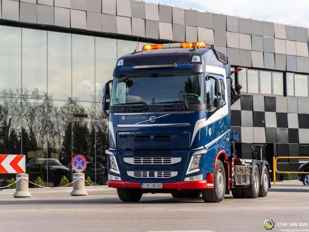 Volvo FH 500 6x2 HMF 3220-K5 HDS Crane Euro 6 - Camion grue: photos 5 Volvo FH 500 6x2 HMF 3220-K5 HDS Crane Euro 6 - Camion grue: photos 5