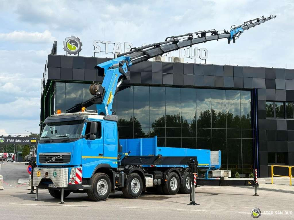 Volvo FH 500 8x4 Palfinger PK 92002 SH Fly Jib Winch - Camion grue: photos 5 Volvo FH 500 8x4 Palfinger PK 92002 SH Fly Jib Winch - Camion grue: photos 5