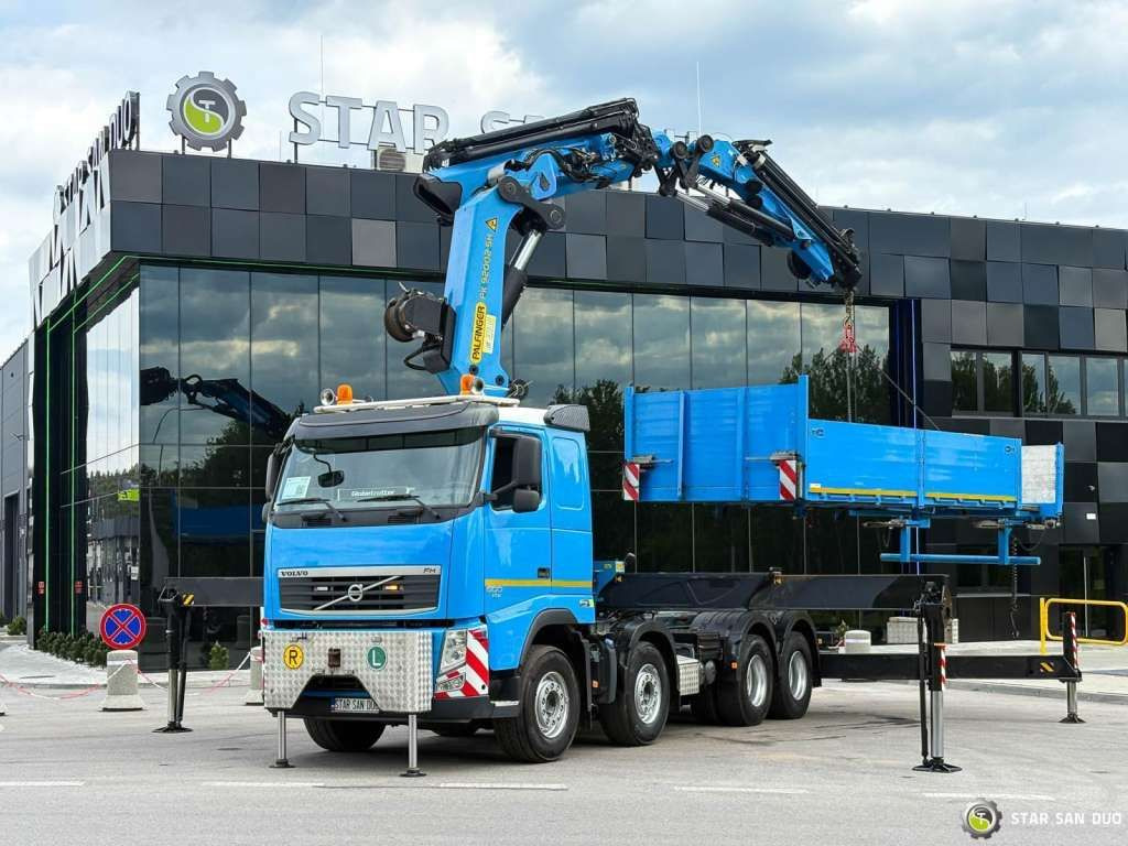 Volvo FH 500 8x4 Palfinger PK 92002 SH Fly Jib Winch - Camion grue: photos 4 Volvo FH 500 8x4 Palfinger PK 92002 SH Fly Jib Winch - Camion grue: photos 4