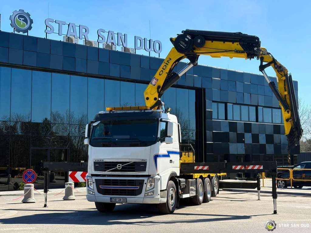 Camion grue Volvo  FH 520 8x4 HMF ODIN K6 EURO 5 FLY JIB Crane: photos 8