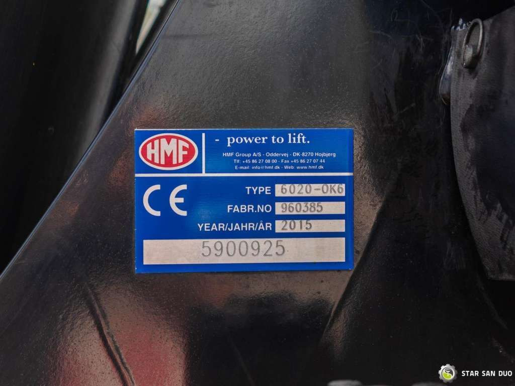 Camion grue Volvo  FH 540 8x4 HMF 6020 Fly Jib Winch: photos 22