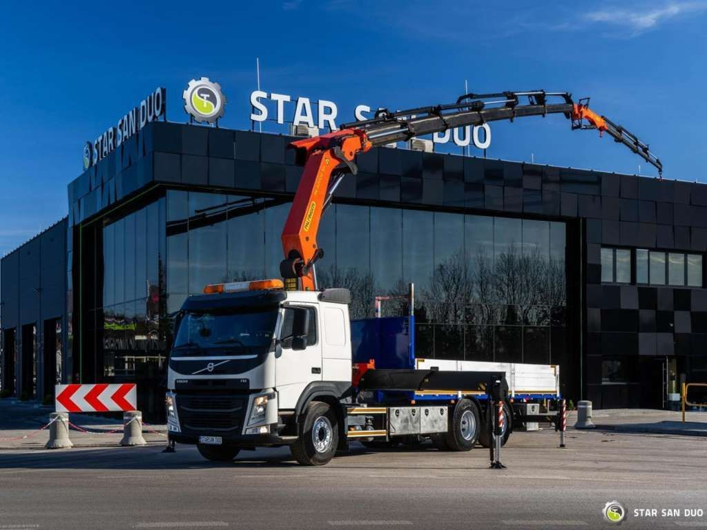 Volvo FM 460 6x2 PALFINGER PK 42002 FLY JIB Crane Eu - Camion grue: photos 5 Volvo FM 460 6x2 PALFINGER PK 42002 FLY JIB Crane Eu - Camion grue: photos 5