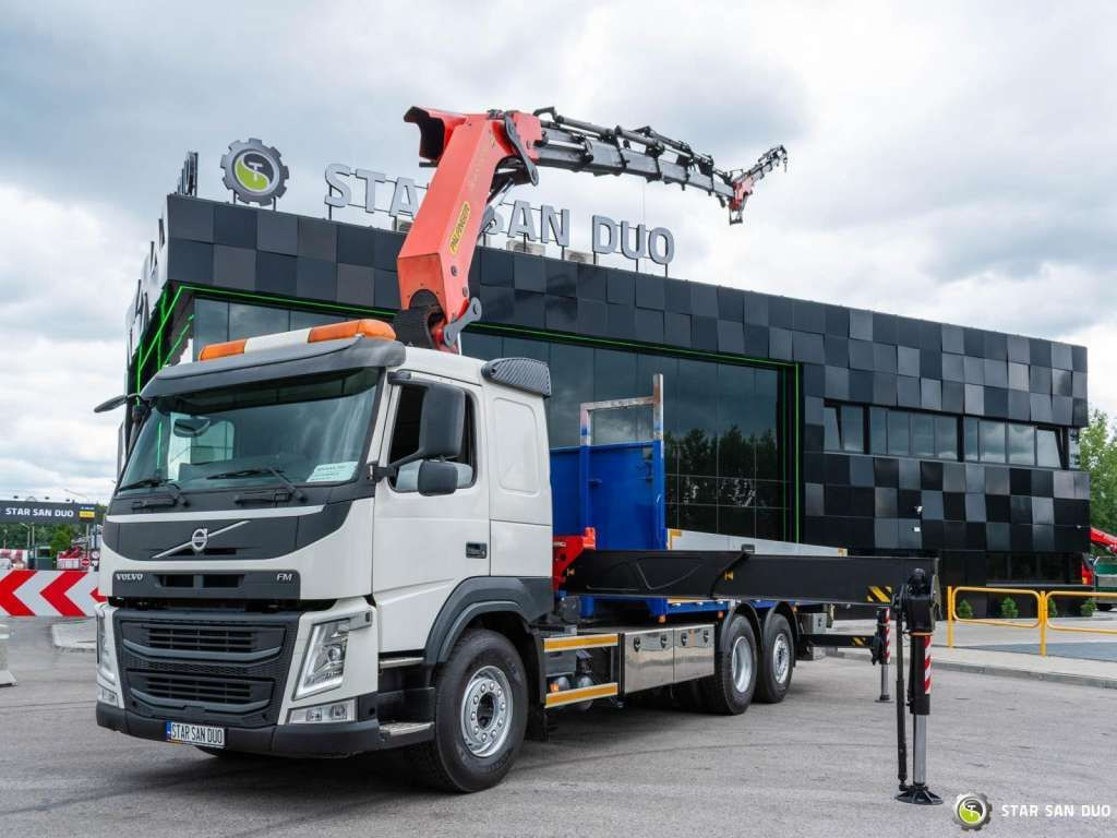 Volvo FM 460 6x2 PALFINGER PK 42002 FLY JIB Crane Eu - Camion grue: photos 5 Volvo FM 460 6x2 PALFINGER PK 42002 FLY JIB Crane Eu - Camion grue: photos 5