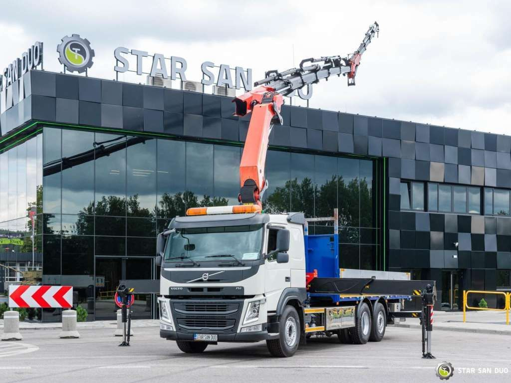 Volvo FM 460 6x2 PALFINGER PK 42002 FLY JIB Crane Eu - Camion grue: photos 4 Volvo FM 460 6x2 PALFINGER PK 42002 FLY JIB Crane Eu - Camion grue: photos 4