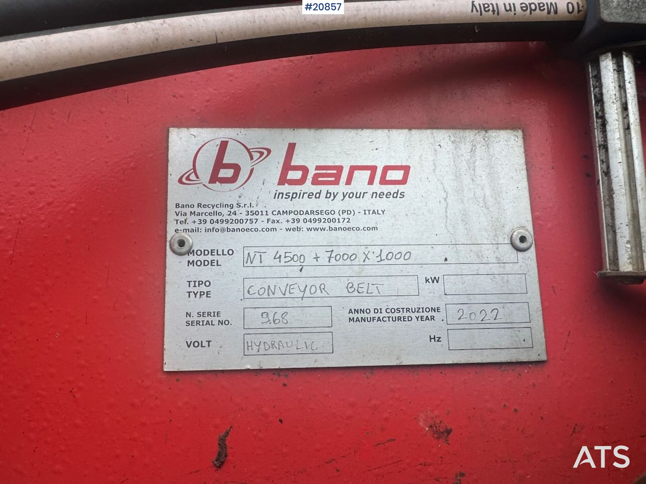 Broyeur industriel Bano MAC-S 28-70: photos 27 Broyeur industriel Bano MAC-S 28-70: photos 27