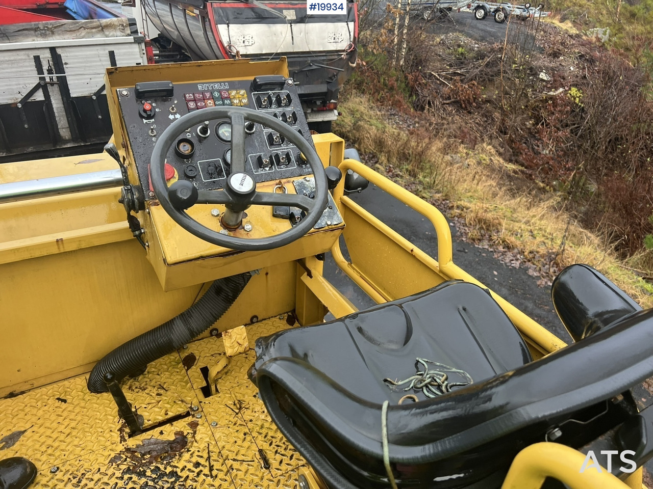 Bitelli midi 2 akslet maskinkjerre m/ kjørebroer - Travaux routiers: photos 5 Bitelli midi 2 akslet maskinkjerre m/ kjørebroer - Travaux routiers: photos 5