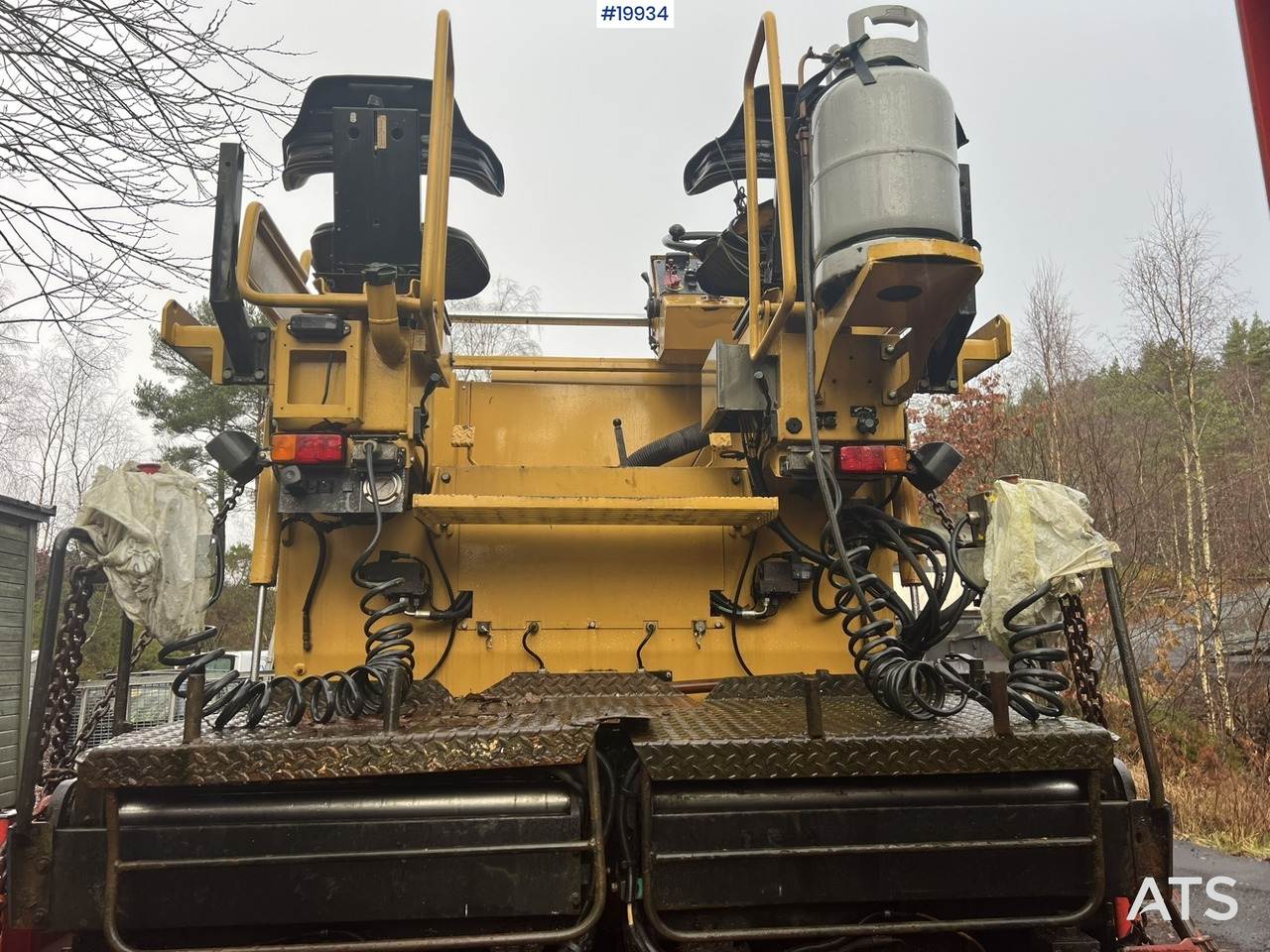 Bitelli midi 2 akslet maskinkjerre m/ kjørebroer - Travaux routiers: photos 3 Bitelli midi 2 akslet maskinkjerre m/ kjørebroer - Travaux routiers: photos 3