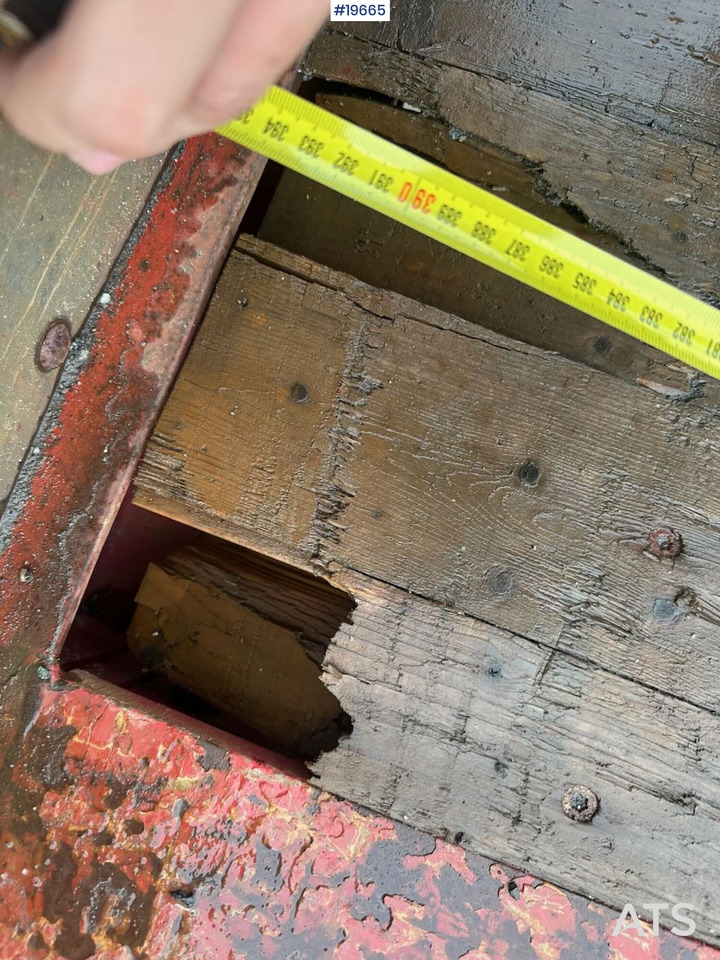 Broshuis 3 AUD-44 brønnhenger. - Semi-remorque plateau: photos 5 Broshuis 3 AUD-44 brønnhenger. - Semi-remorque plateau: photos 5