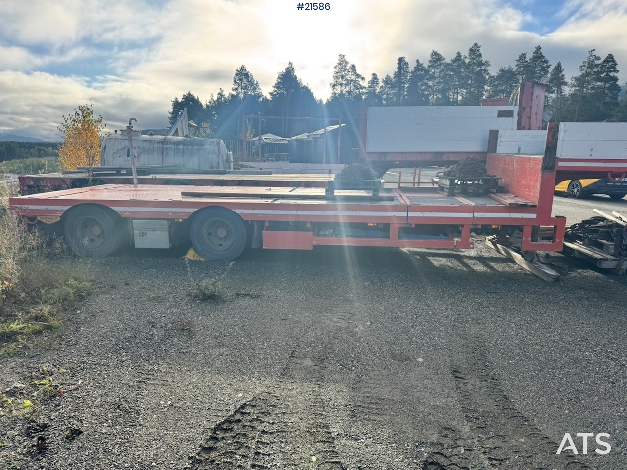 Broshuis Kransemi - Semi-remorque plateau: photos 4 Broshuis Kransemi - Semi-remorque plateau: photos 4